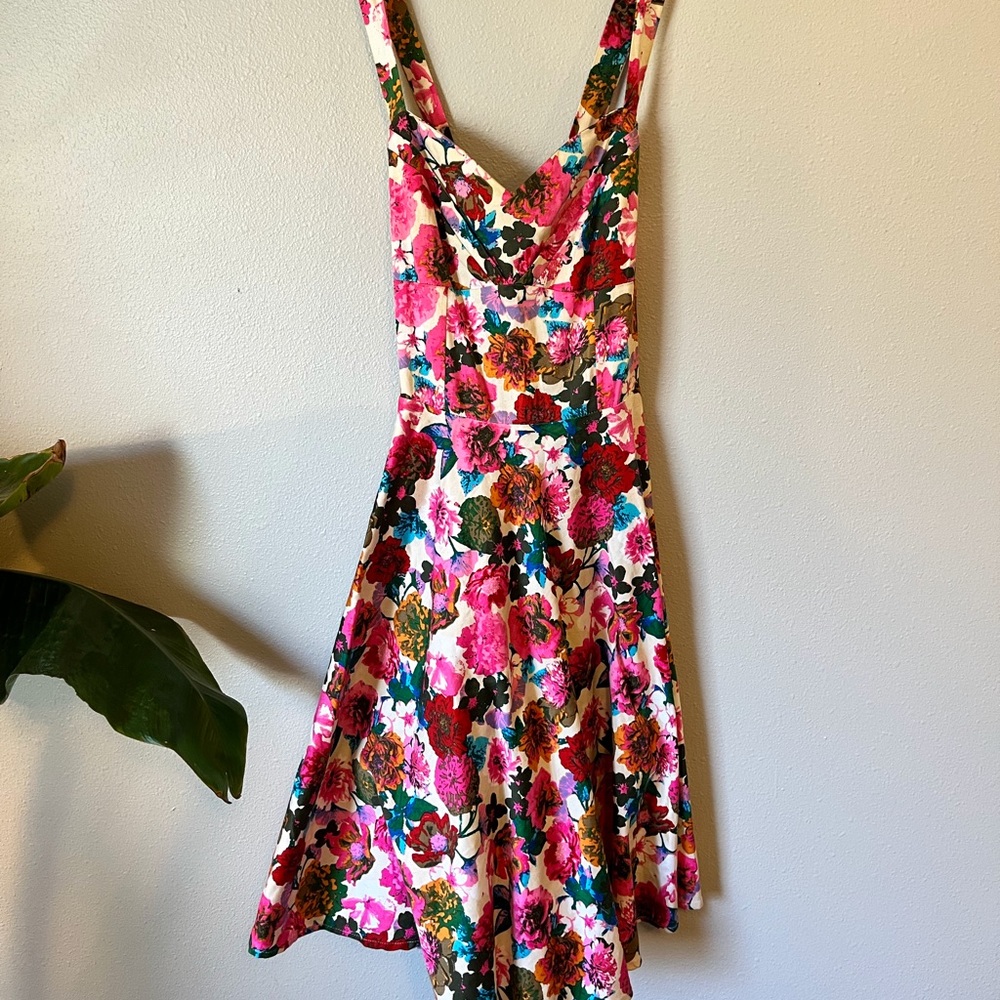 Louche ModCloth Floral Dress